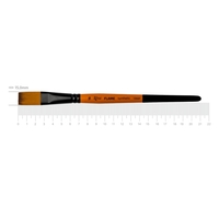 Пензель синтетика плоска № 16 Flame Rosa 1368F, 534419
