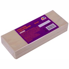 Пластилін скульптурний білий 400 грам ГАММА, 401304
