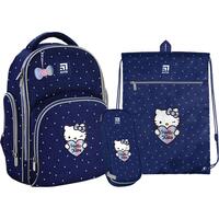 Рюкзак з наповненням пенал сумка для взуття Kite Hello Kitty SET_HK22-706S, 61902