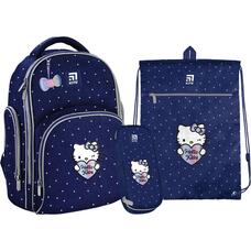 Рюкзак з наповненням пенал сумка для взуття Kite Hello Kitty SET_HK22-706S, 61902