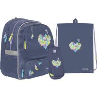 Рюкзак з наповненням пенал сумка для взуття Kite Tetris SET_K22-756S-1, 61935
