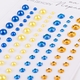 Стрази та перлини самоклеючі Gold and blue 136 штук Santi, 742523