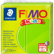 Полімерна глина Fimo Kids лайм 42 грама Staedtler, 803051