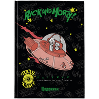 Щоденник шкільний тверда обкладинка Kite Rick and Morty RM25-262, 71201
