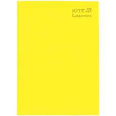Щоденник шкільний тверда обкладинка жовтий Kite K25-262-13, 71253