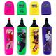 Набір маркерів текстових клиновидних 4 кольори Highlighter Kite Naruto NR24-444, 66636
