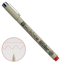 Лінер червоний Sakura PIGMA Micron 0,3 мм XSDK02#19, 318403