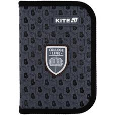 Пенал 1 відділення 2 відворота Kite College Line Boy K25-622-2, 70051