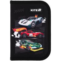 Пенал 1 відділення 2 відворота Kite Hot Wheels HW25-622-1, 70048