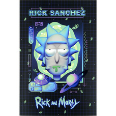 Блокнот А5 64 аркушів без лініювання Kite Rick and Morty RM23-193-1, 63925