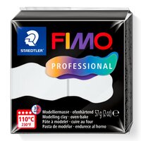 Полімерна глина Fimo Professional біла 57 грам Staedtler, 80400