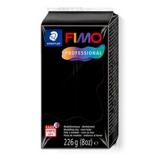 Полімерна глина Fimo Professional чорна 226 грам Staedtler, 80429