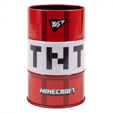 Стакан-підставка метал бочка Minecraft Yes, 470497