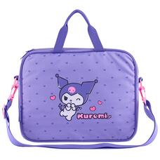 Сумка-портфель A4 текстильна 1 відділення Kite Kuromi HK25-589-2, 69720