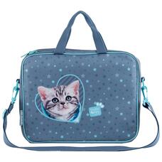 Сумка-портфель A4 текстильна 1 відділення Kite Studio Pets SP25-589-2, 69726