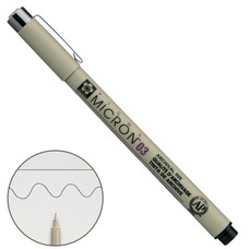 Лінер чорний Sakura PIGMA Micron 0,35 мм XSDK03#49, 306400
