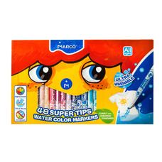 Фломастери Marco Super Washeble 48 кольорів 1630-48CB, 915008