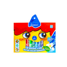 Фломастери Marco Super Washeble Jumbo 12 кольорів 1632-12CB, 914957