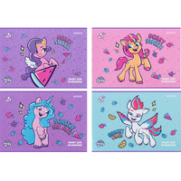 Альбом для малювання 12 аркушів скоба Kite My Little Pony LP24-241, 68207