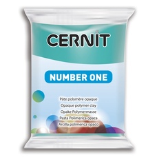 Полімерна глина Cernit Number One бірюзова зелена (676) 56 грам, 427027