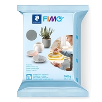 Полімерна глина самозастигаюча Fimo Air Basic сіра 1000 грам Staedtler, 810180