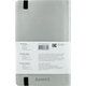 Книга записна А5 125х195 мм крапка 96 аркушів срібляста Partner Soft Axent 8312-34-A, 43157