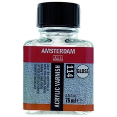 Лак для акрилових фарб Amsterdam глянцевий (114) 75 мл Royal Talens, 24288114