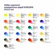 Набір акварельних фарб Classic 21 колір в кюветах металевий пенал Rosa Gallery, 340021