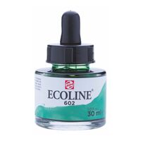 Фарба акварельна рідка Ecoline (602) зелена темна 30 мл Royal Talens, 11256021