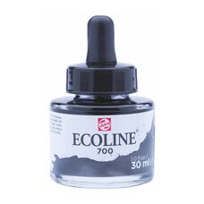 Фарба акварельна рідка Ecoline (700) чорна 30 мл Royal Talens, 11257001