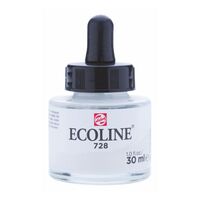 Фарба акварельна рідка Ecoline (728) сіра тепла світла 30 мл Royal Talens, 11257281