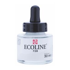 Фарба акварельна рідка Ecoline (728) сіра тепла світла 30 мл Royal Talens, 11257281