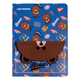 Папка A4 з 20 файлами з кишенею Line Friends Brown YES, 492109