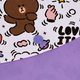 Папка-конверт А4 на кнопці Line Friends YES, 492193