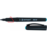 Маркер CD-pen Centropen ergoline зелений 1 мм 4606/04, 20613