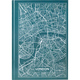 Книга записна А4 Axent Maps London 96 аркушів клітинка тверда обкладинка 8422-516-A, 43051