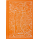 Книга записна А4 Axent Maps Prague 96 аркушів клітинка тверда обкладинка 8422-542-A, 43049