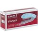Степлер пластиковий Axent Welle-2 Pastelini 20 аркушів мятний скоба № 24/6 4820-18-А, 71350