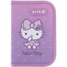 Пенал 1 відділення 1 відворот Kite Hello Kitty HK25-621, 70036