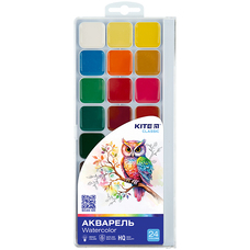 Фарби акварельні 24 кольори Kite Classic K-442, 67721