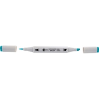 Скетч маркер двосторонній блакитний ясний Santi SM-69, 390742