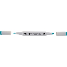 Скетч маркер двосторонній блакитний ясний Santi SM-69, 390742