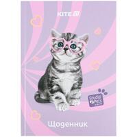 Щоденник шкільний тверда обкладинка Kite Studio Pets SP25-262-1, 71192