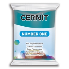 Полімерна глина Cernit Number One лазурна (230) 56 грам, 447797