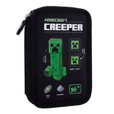 Пенал 2 відділення Minecraft World HP-01 Yes, 533643