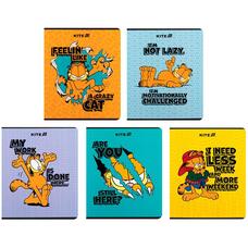 Зошит шкільний 24 аркуша клітинка Kite Garfield GF25-238, 71781