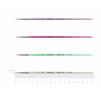 Пензель синтетика кругла № 0 для декору Hobby craft Rosa Talent, 523932