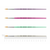 Пензель синтетика кругла № 3 для декору Hobby craft Rosa Talent, 523925