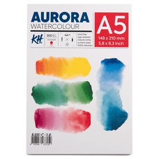 Альбом для акварелі А5 300 гм2 HР 12 аркушів Aurora, 377001500