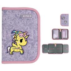 Пенал 1 відділення 2 відворота Kite tokidoki TK24-622, 67007